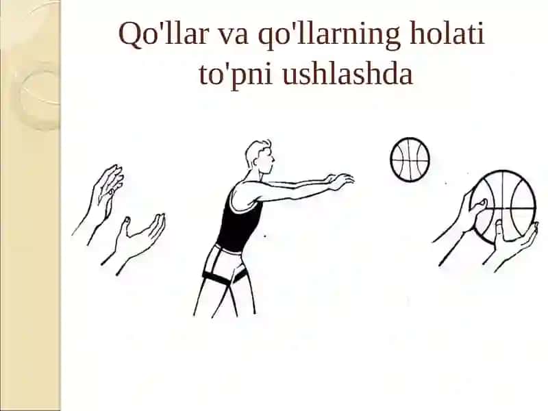 Basketbol o'yinida yurish, yugurish, sakrash harakatlariga o'rgatish 3