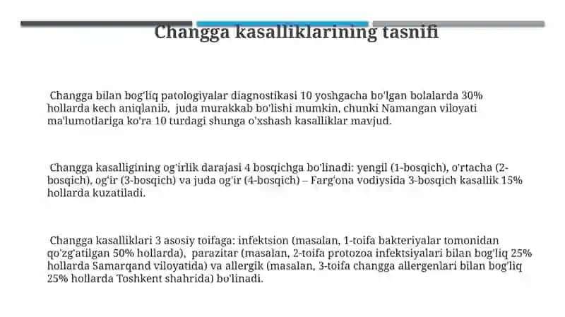 Changga oid patalogiyalar haqida tushuncha 3