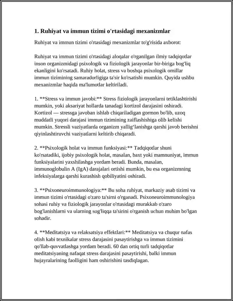 INSON RUHIYATINING KASALLIKLARNI DAVOLASHGA TA'SIRI 3