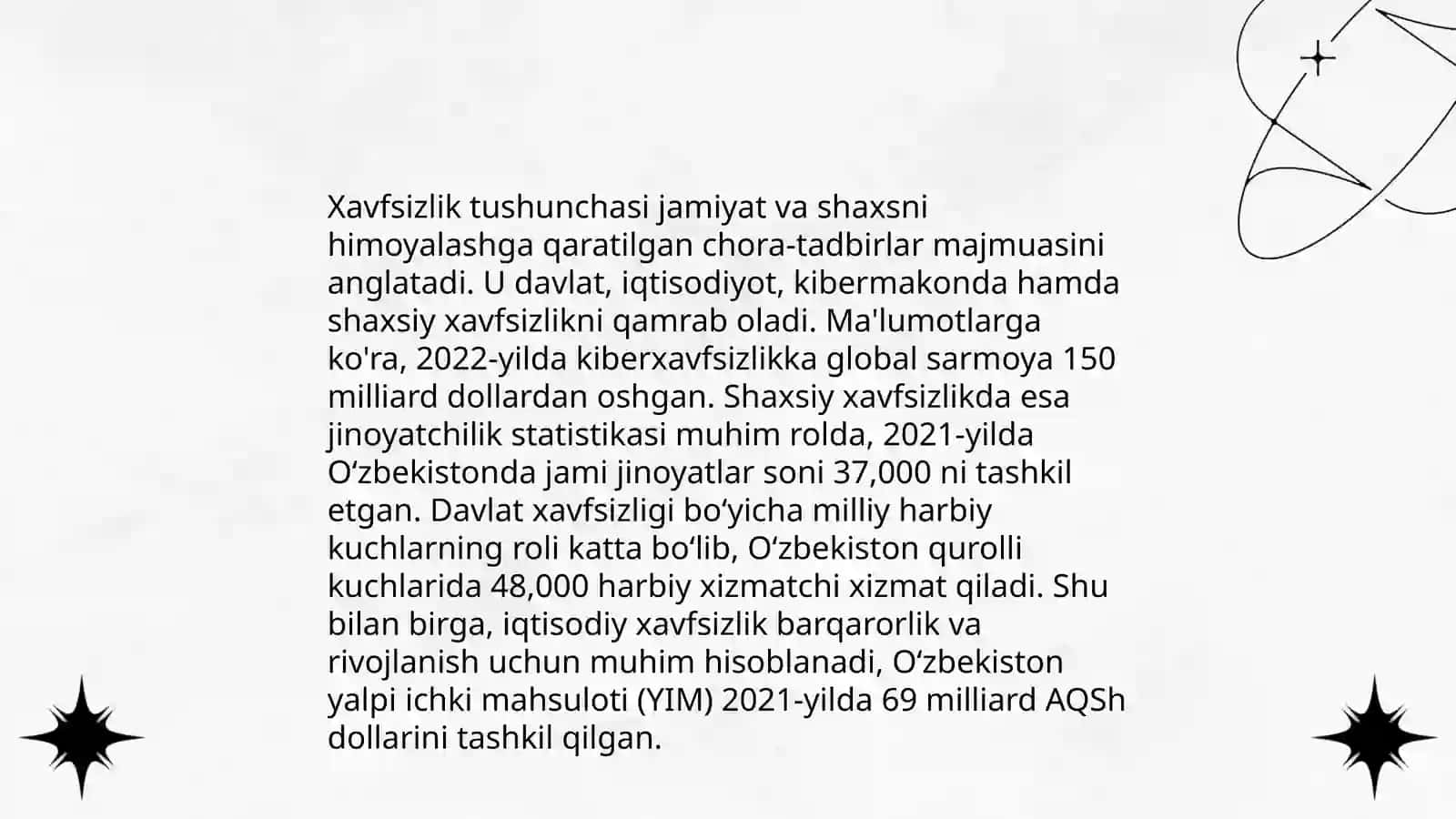 Xayot faoliyati xavfsizligining asosiy tushunchalari 3