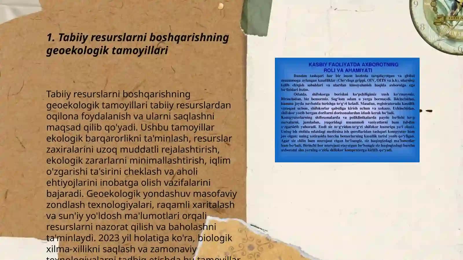 Tabiiy resurslardan oqilona foydalanishninh geoekelogik asoslari 3