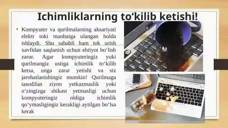 Xavfsizlik muammolari. Elektron xavfsizlik. Maʼlumotlar xavfsizligi 3