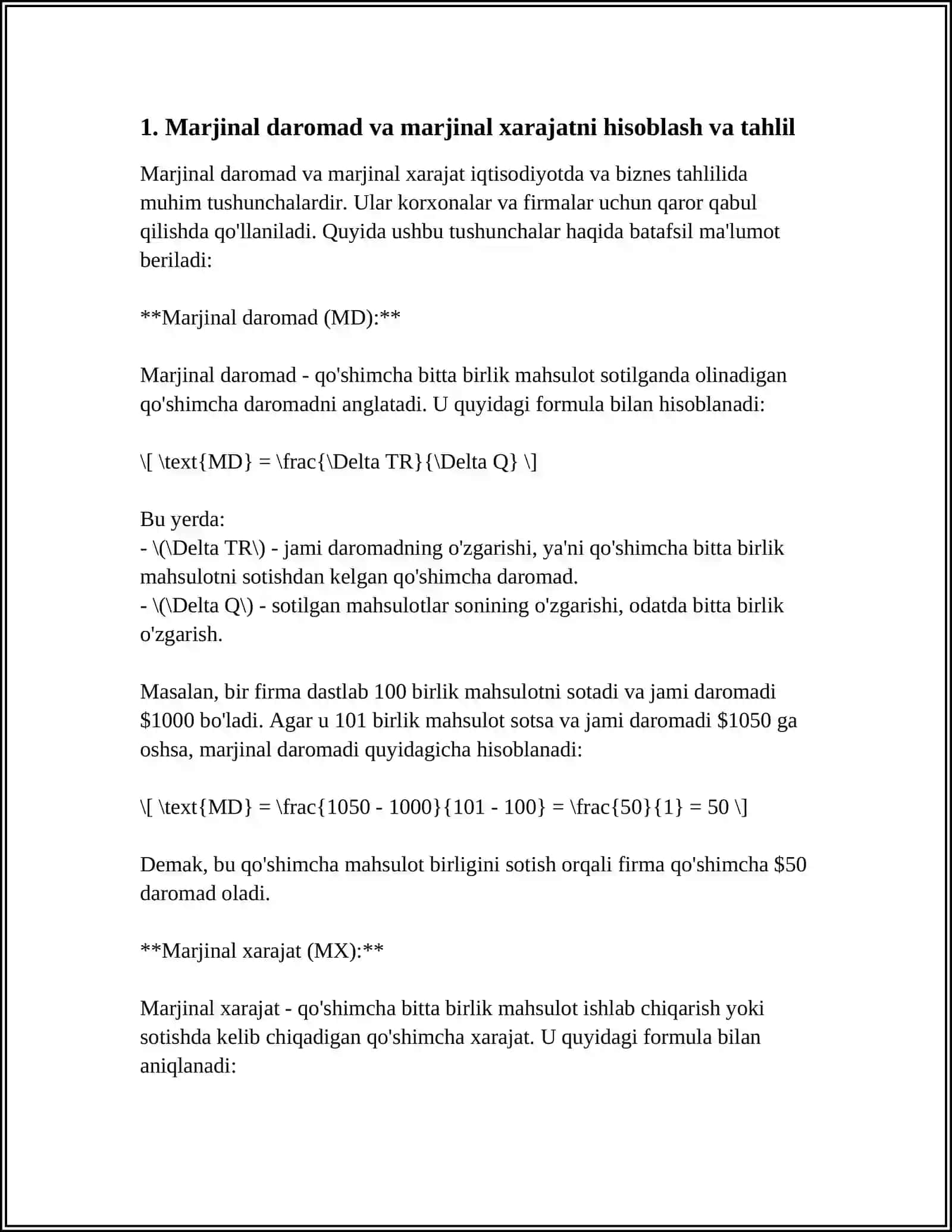 MOLIYAVIY TAHLILDA DIFFERENSIAL HISOB TATBIQLARI 3