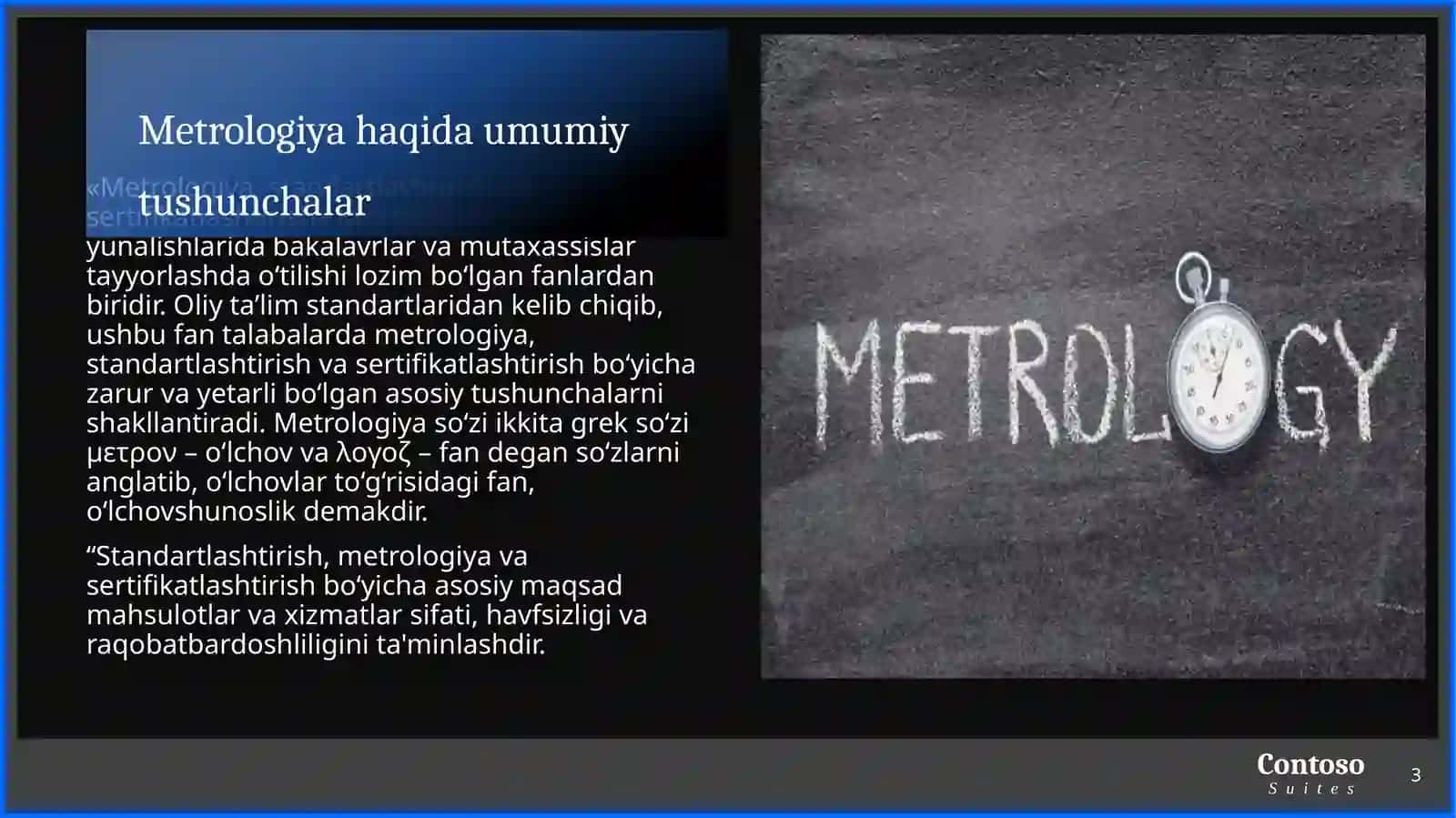 “Metrologiya va standartlashtirish” mashinalari fanidan tayyorlagan MUSTAQIL ISHI 3
