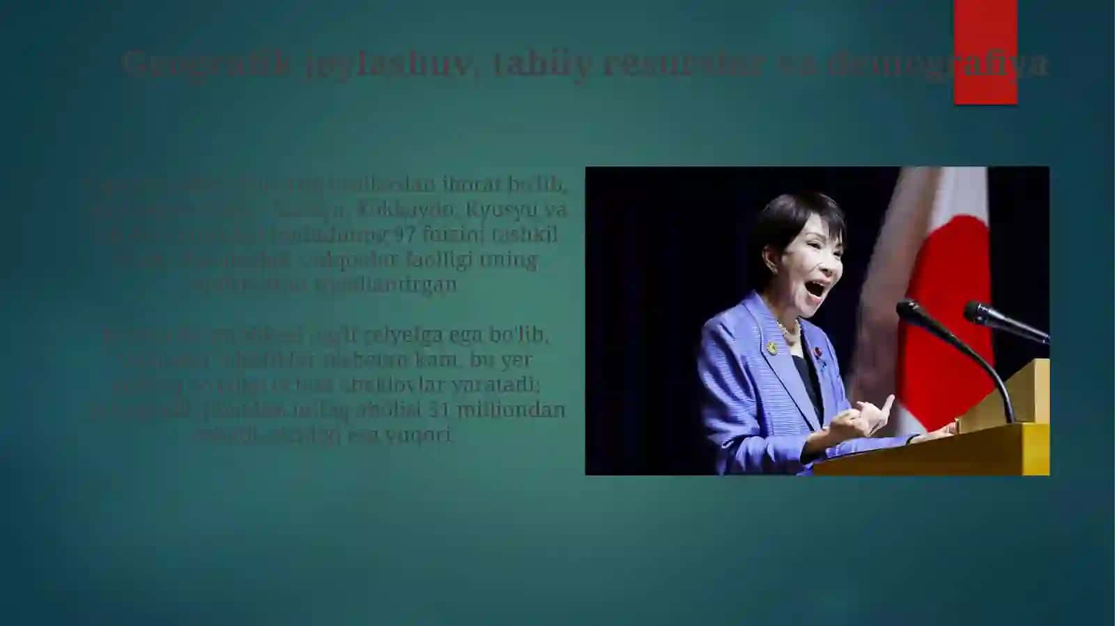Yaponiya va Koreya Respublikasining iqtisodiy-geografik tavsifi 3