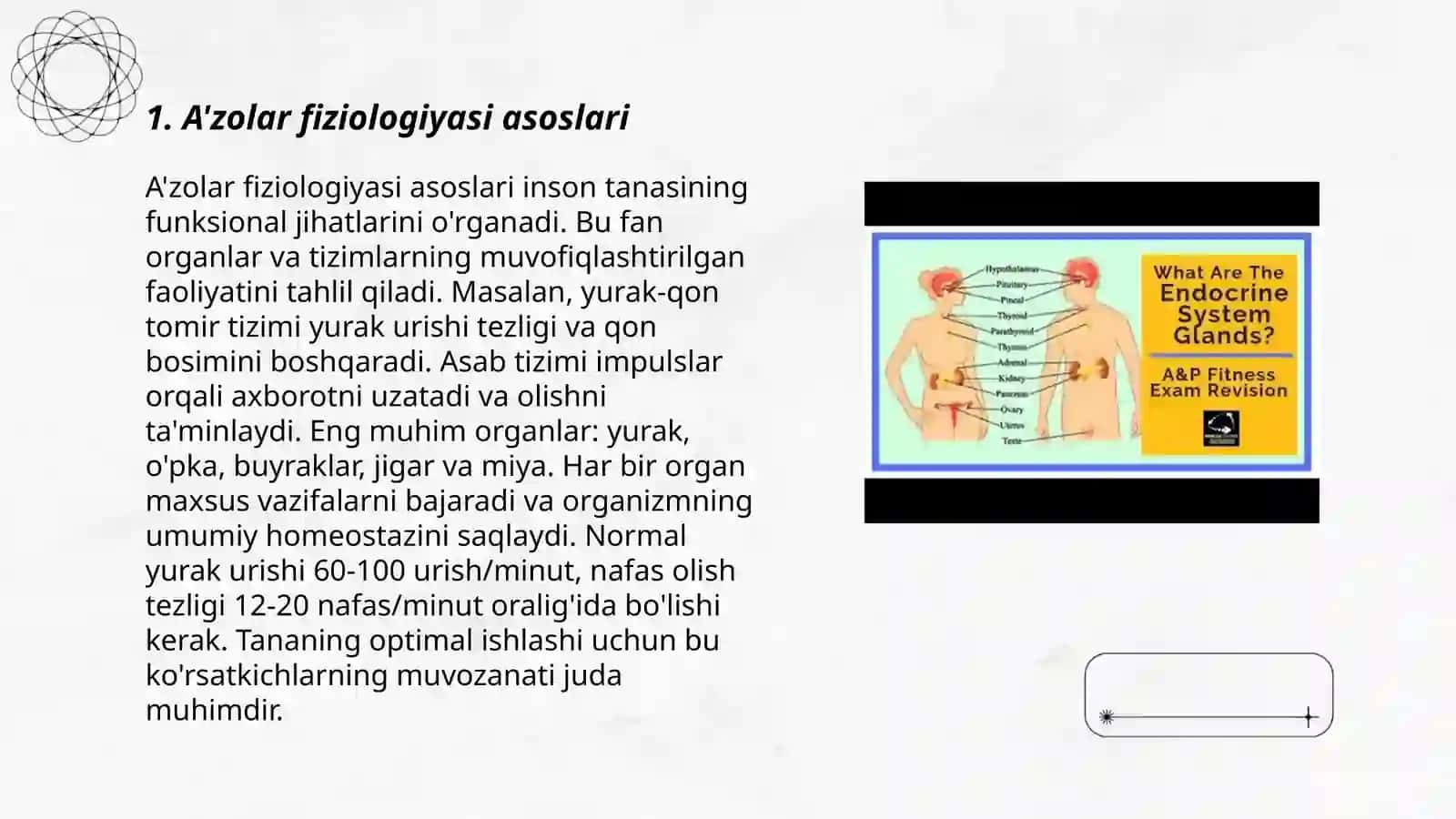 A'zolar fiziologiyasi asoslari 3