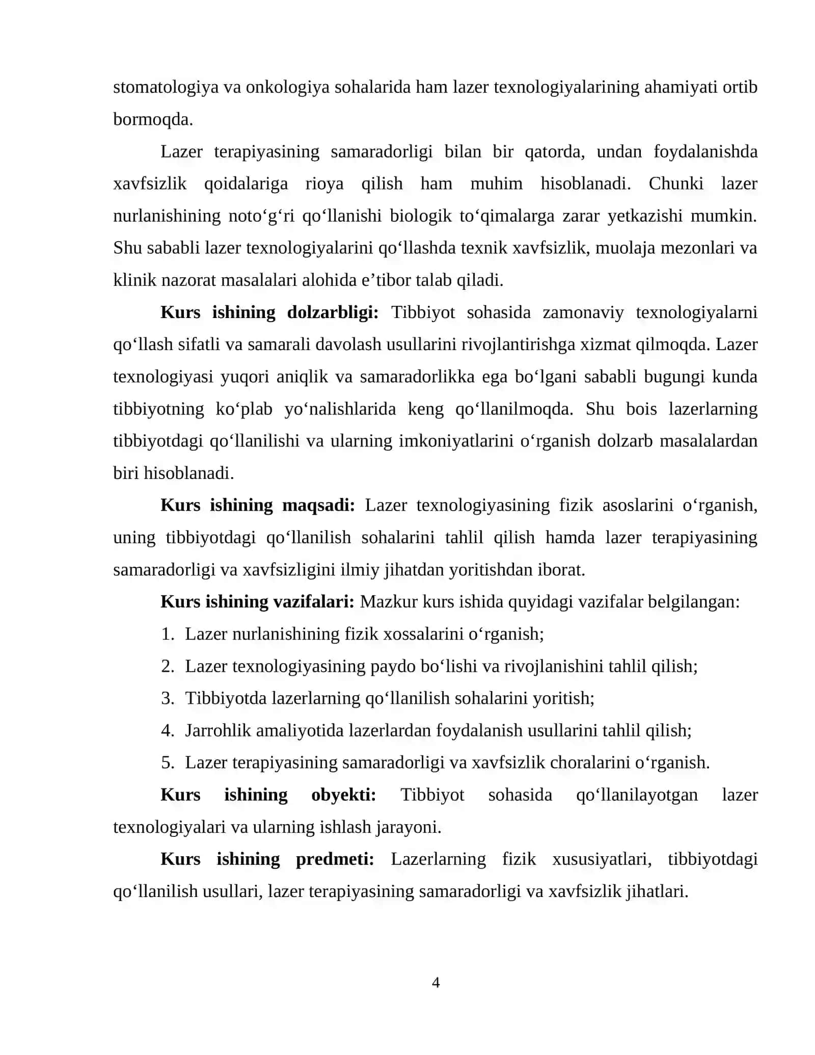 LAZERLARNING TIBBIYOTDAGI QOʻLLANILISHI 3