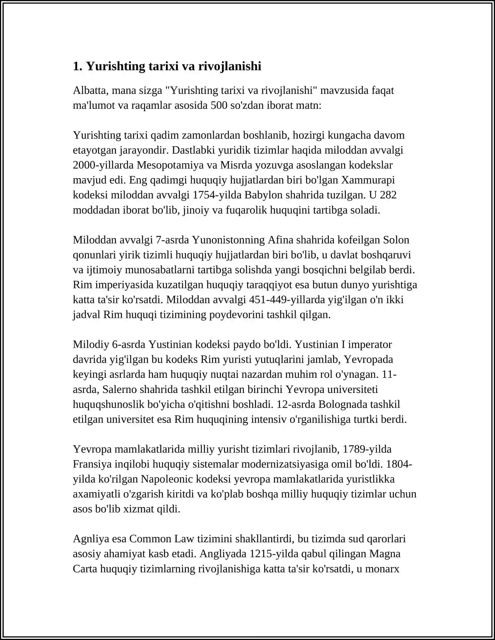 SPORTCHA YURISH TARIXI VA TEXNIKA ASOSLARI 3