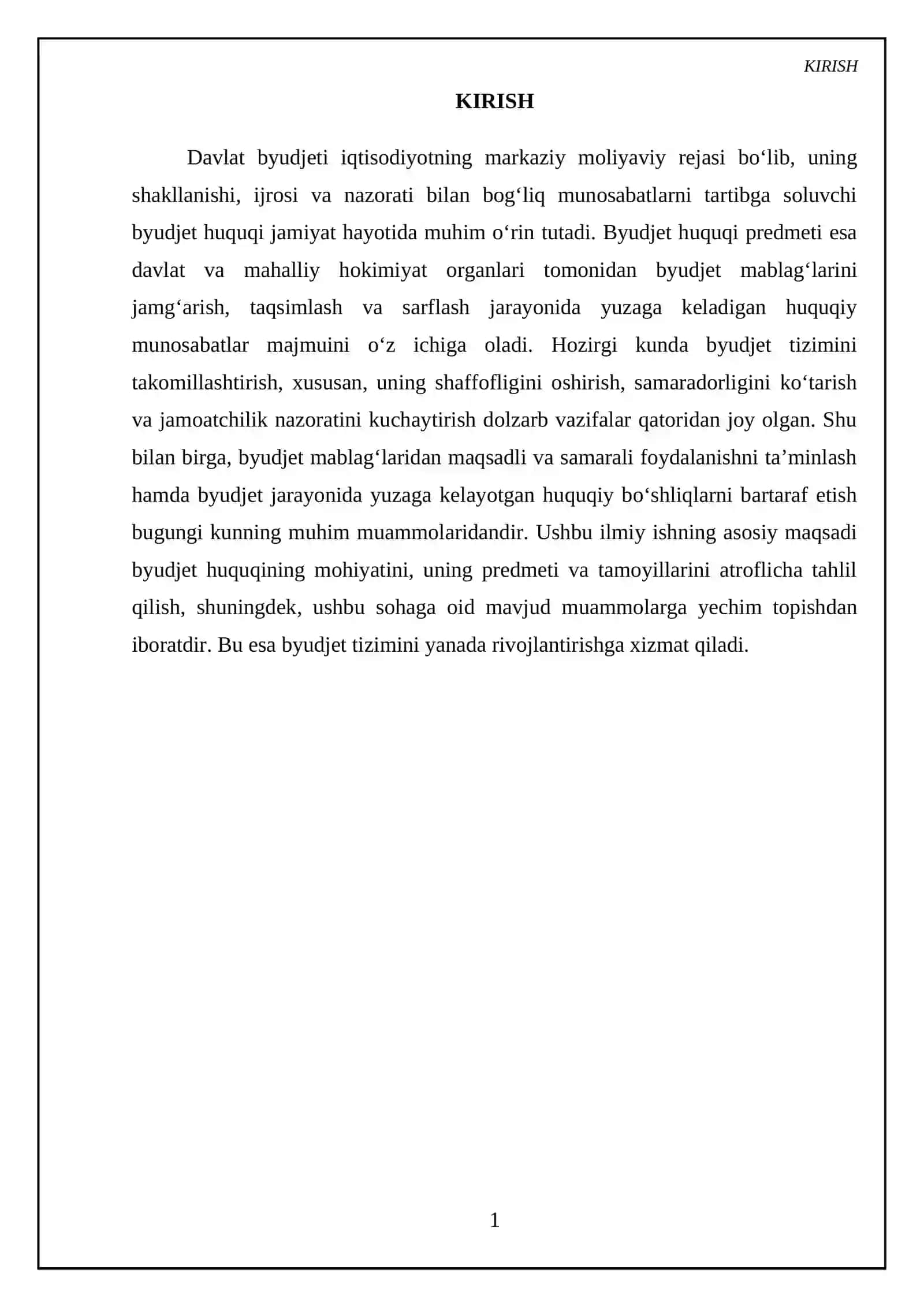 Byudjet huquqi va predmeti 3