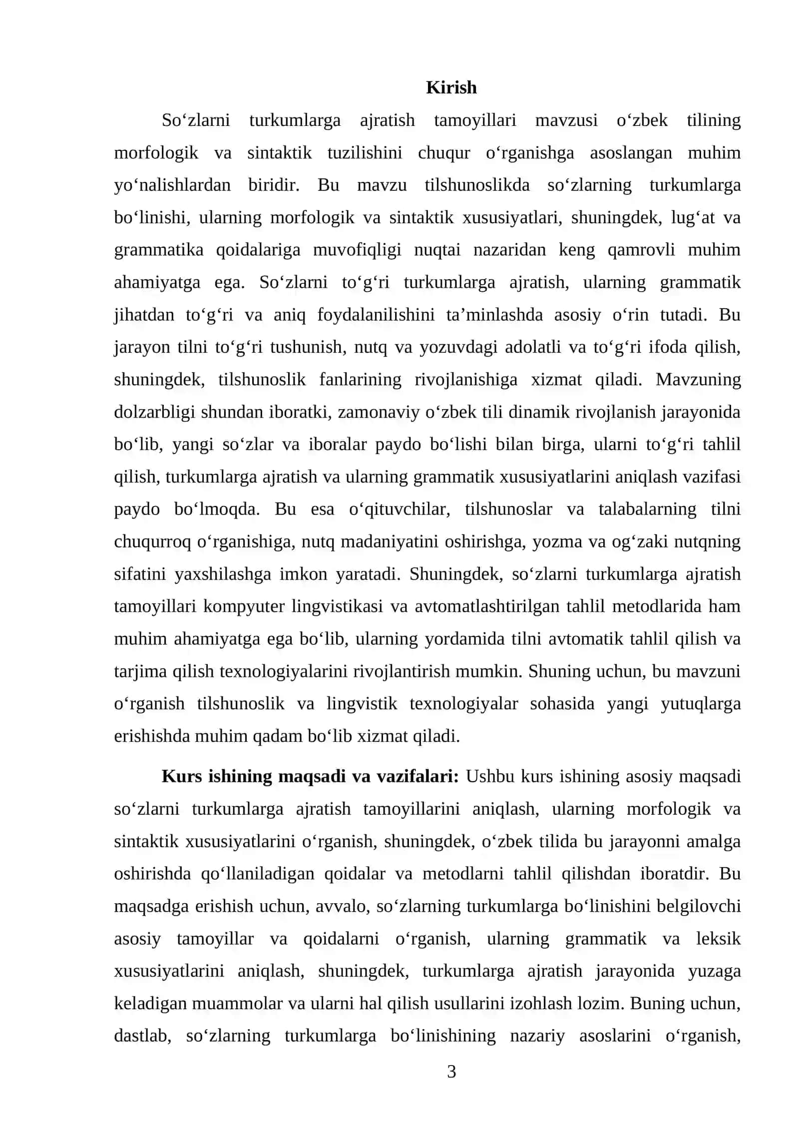 So'zlarni turkumlarga ajratish tamoyillari 3