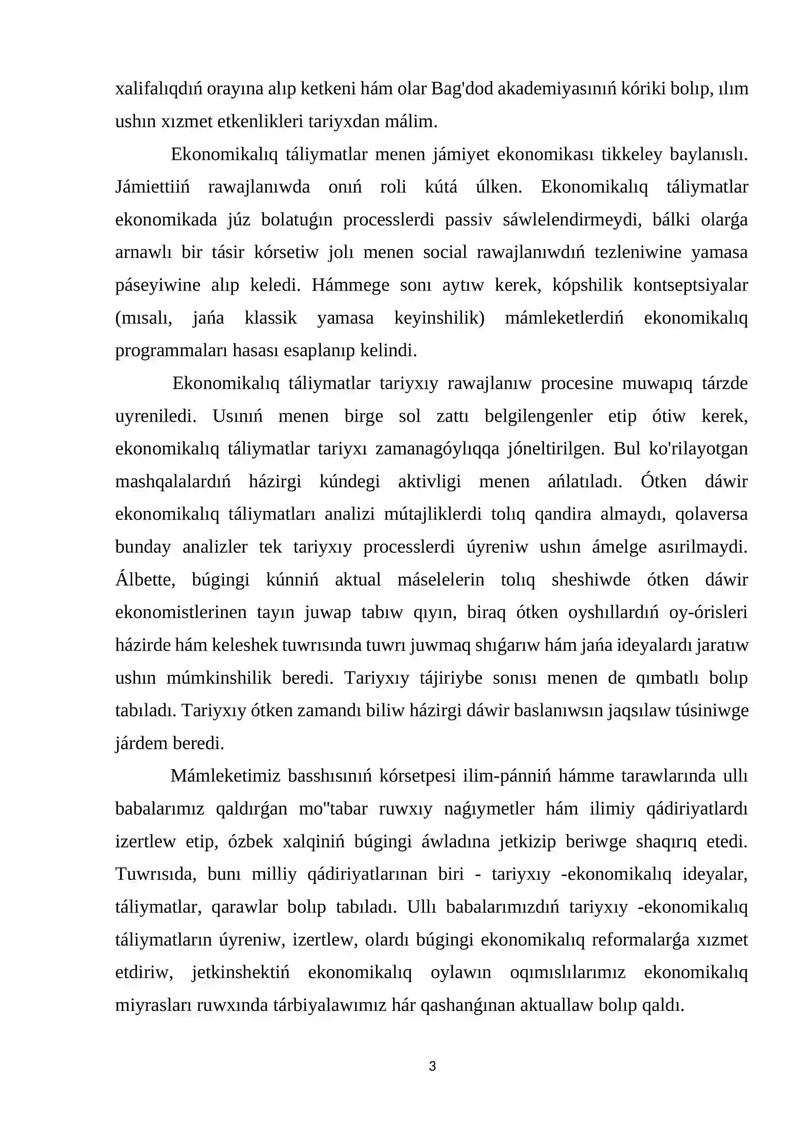 "Artxashastra" hám "Avesto" kitaplarındaǵı ekonomikalıq kóz-qaraslar 3