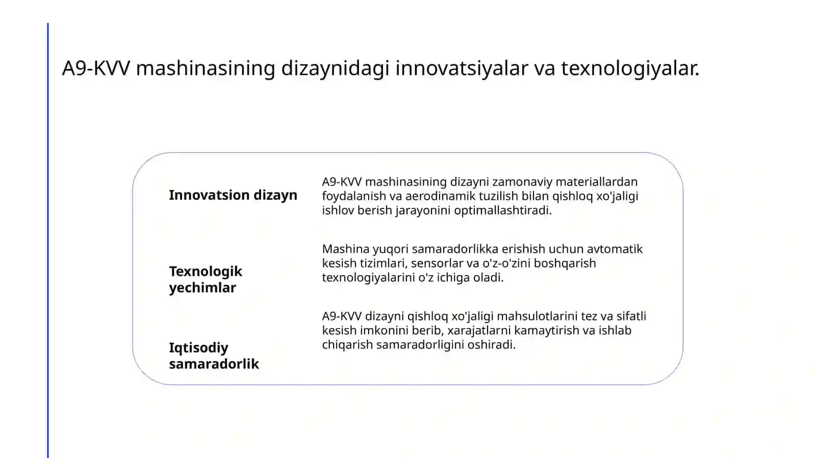 A9-KVV qishloq xujaligi maxsulotlarini kesish mashinasi 3