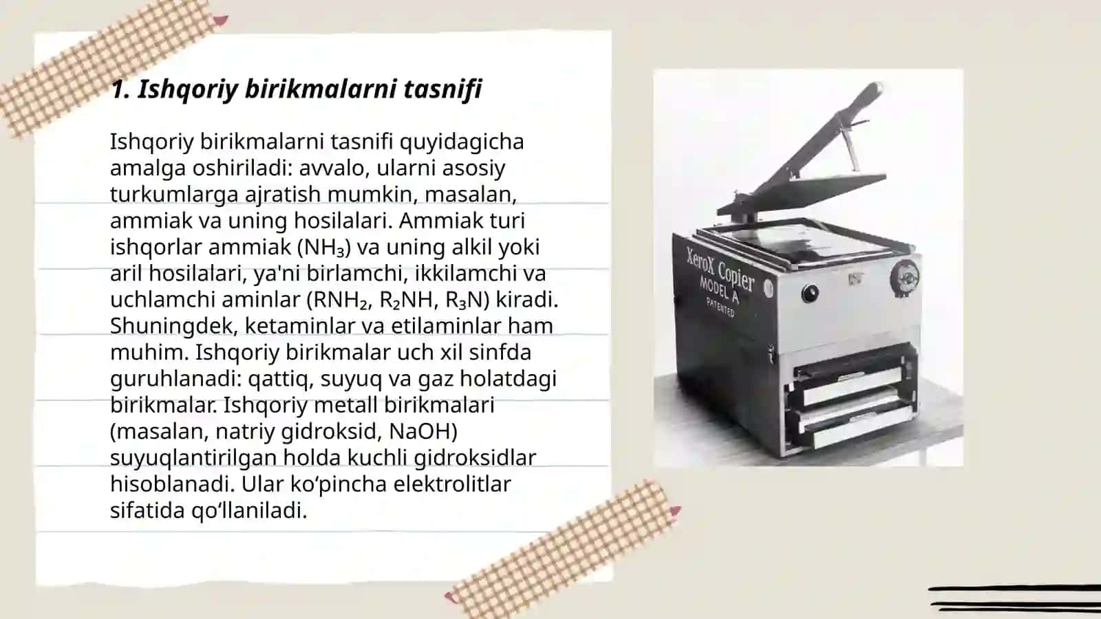 Ishqoriy birikmalar va ularni ishlab chiqarish texnologiyasi 3
