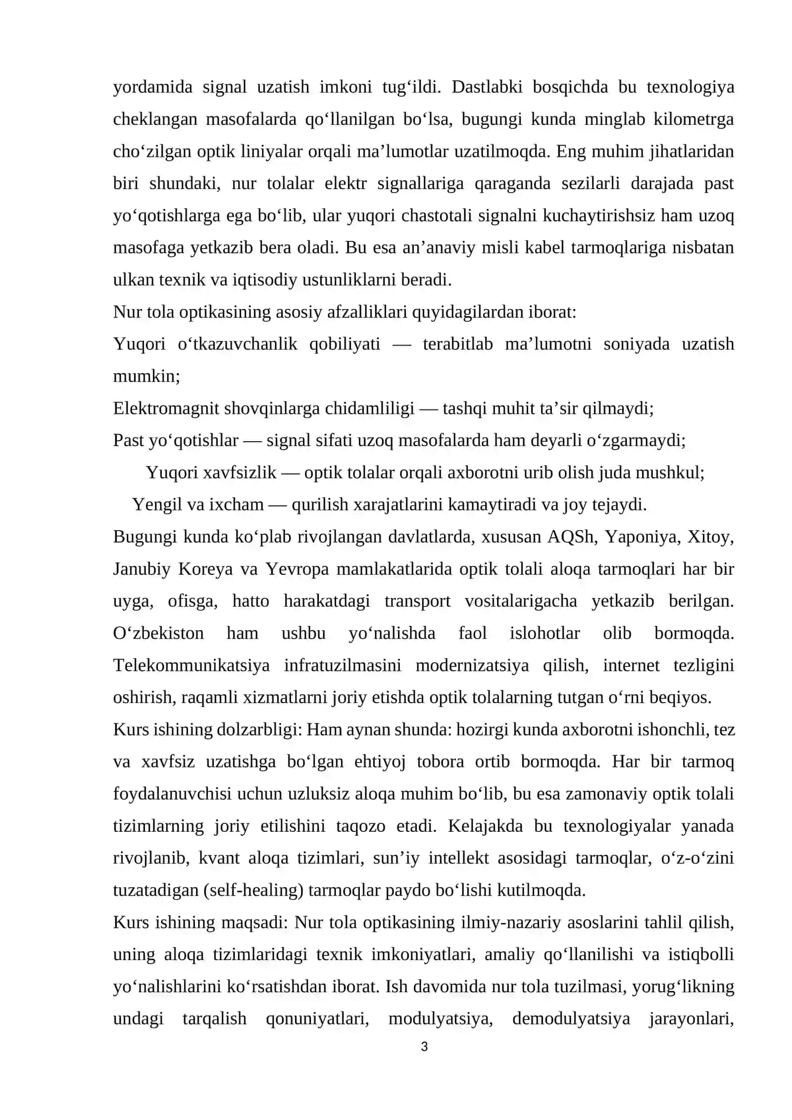 NUR TOLA OPTIKASI HAQIDA UMUMIY MA’LUMOT 3