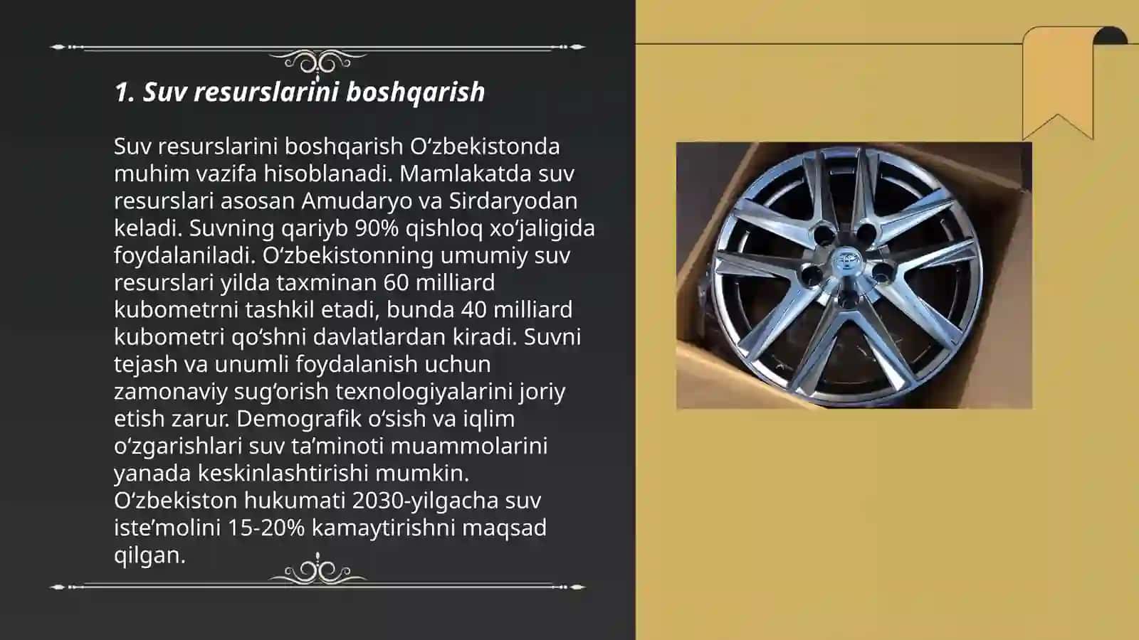 Suv resurslarini muhofaza qilish 3