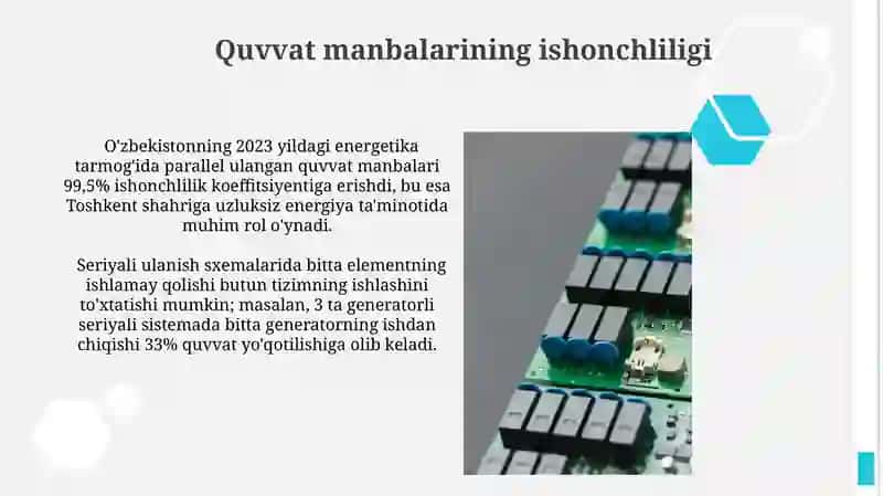 Elektr ta’minoti tizimi 3