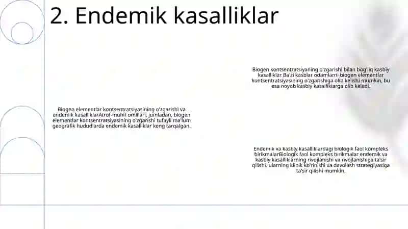 Biogen Elementlar Konsentratsiyasi Òzgarishi Bilan Bòĝliq Bòlgan Endemik Va Kasbni Kasalliklari 3