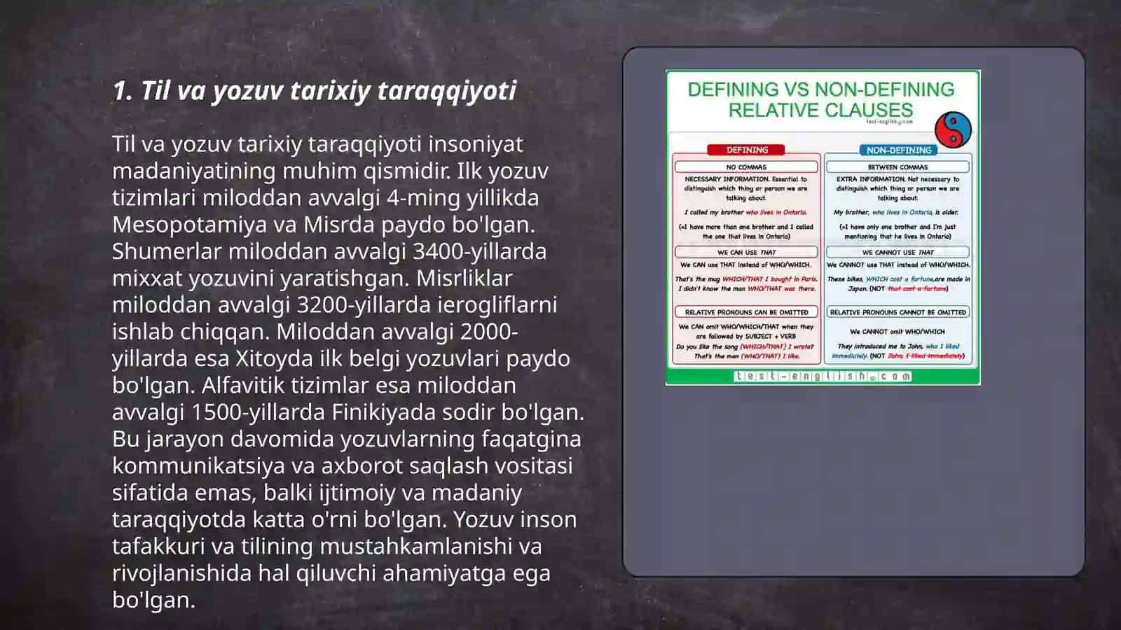 Til va yozuv masalalari 3