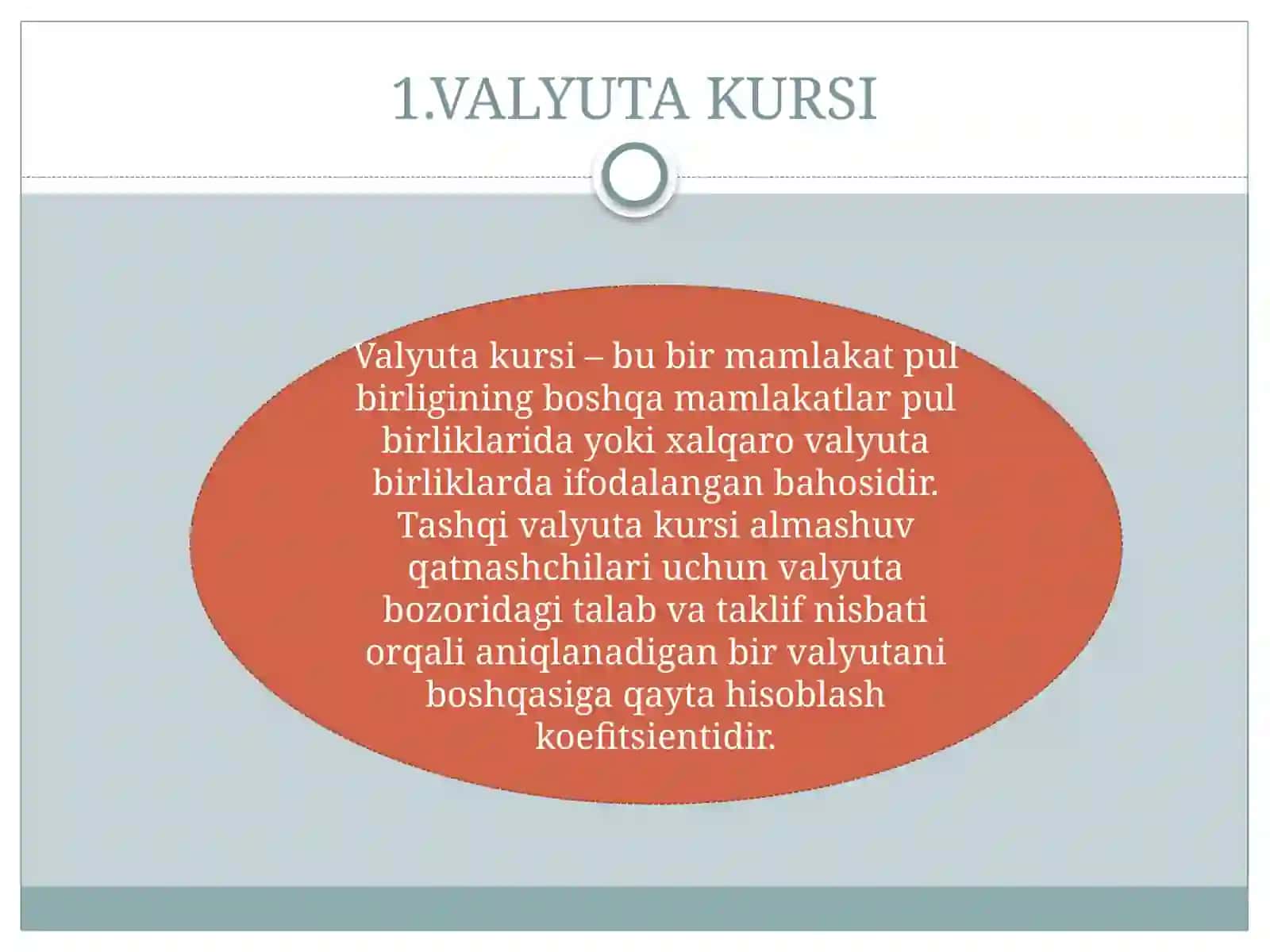 valyuta kursi va unga tasir etuvchi omillar 3