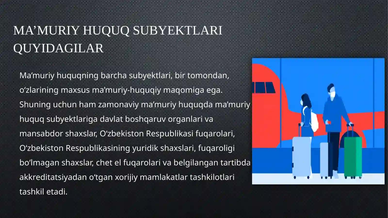 MA’MURIY HUQUQ SUBYEKTLARI VA MANBALARI 3