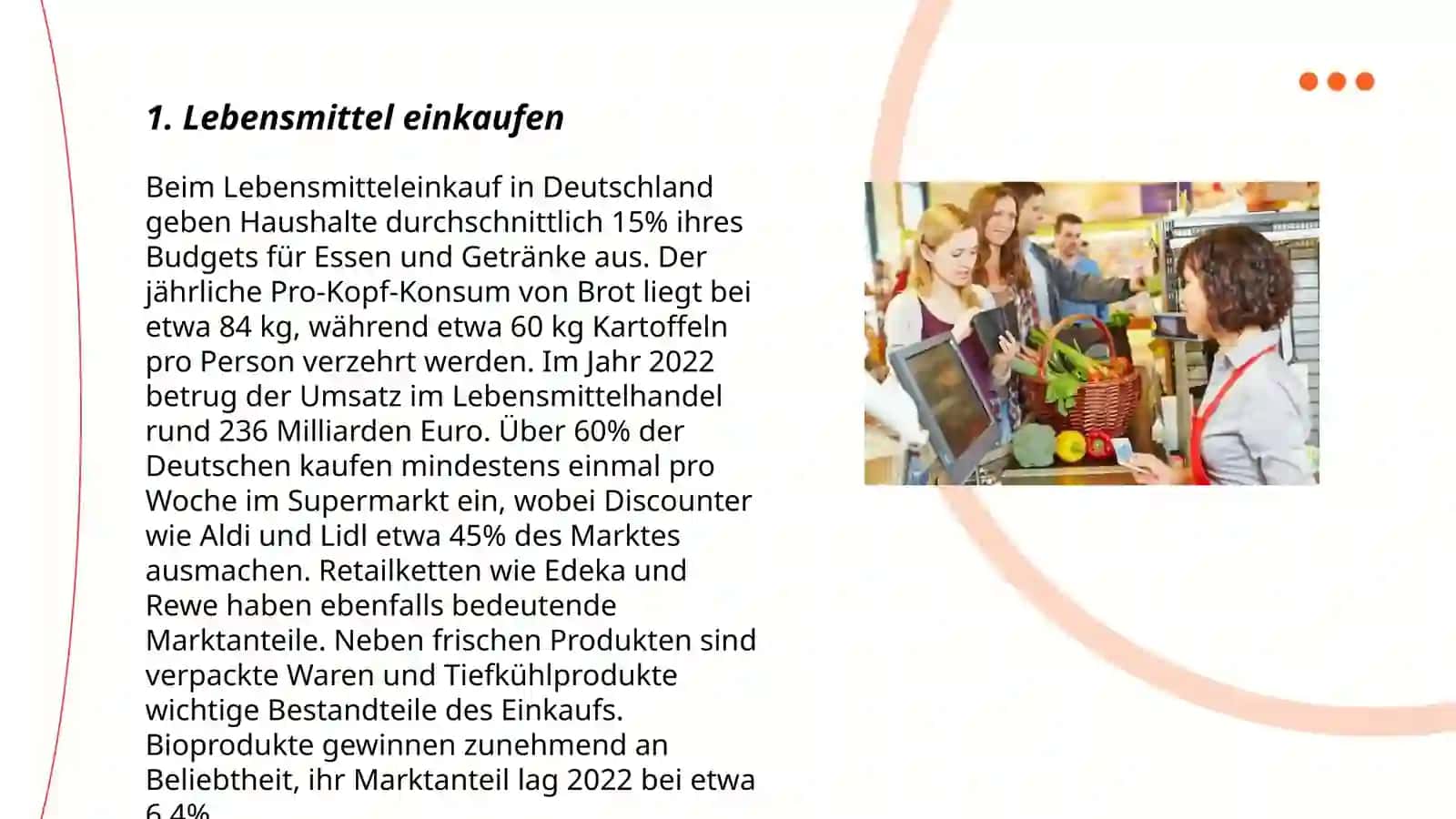 Lebensmittel einkaufen 3