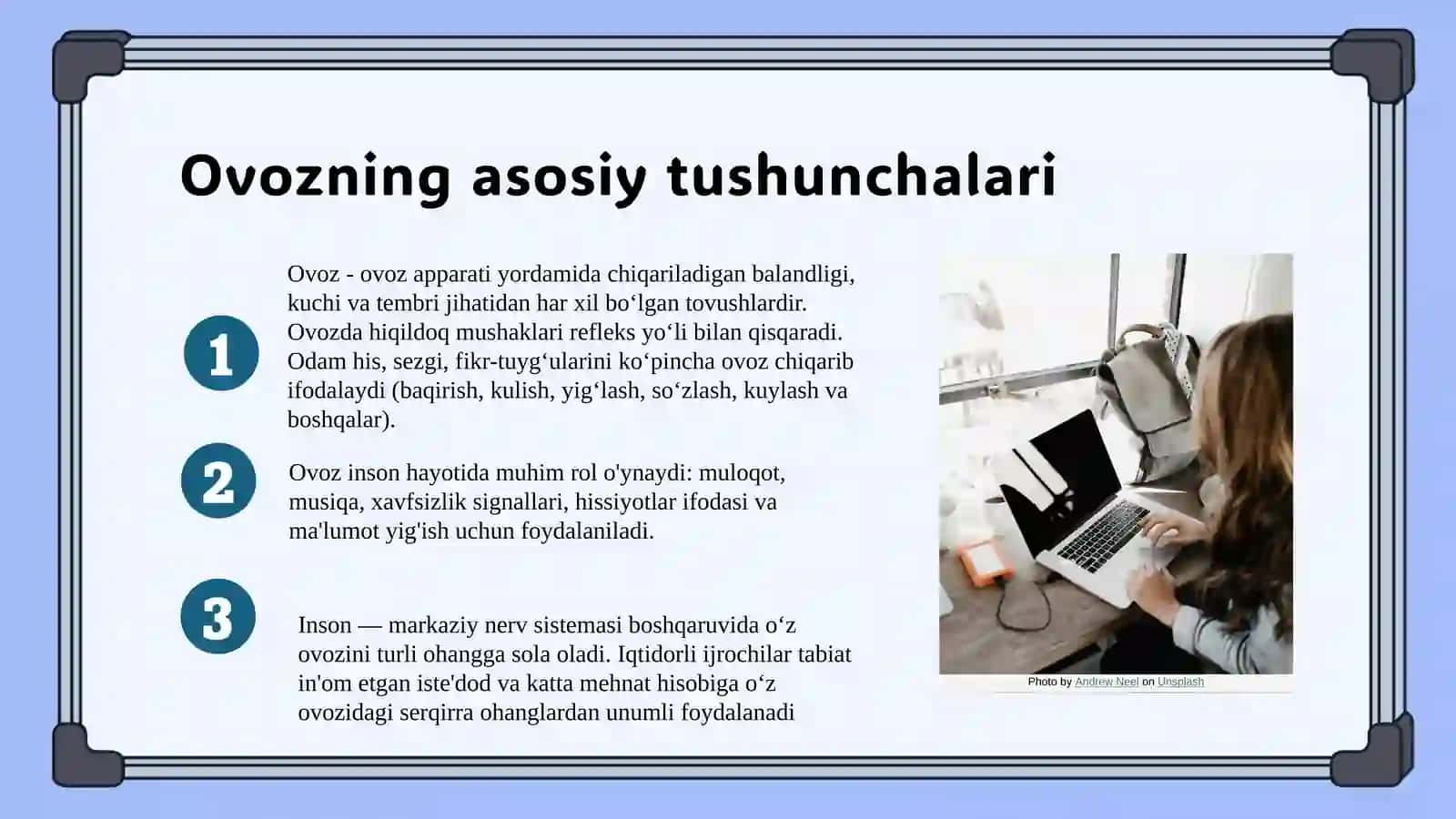Ovoz va uning turlari 3