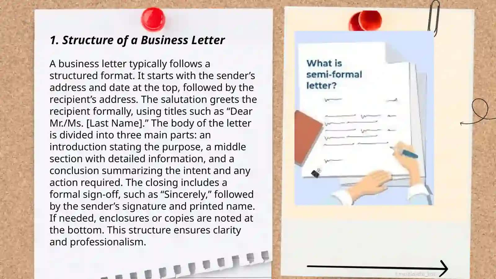 Letter Writing General Rules, Types of Letter 3
