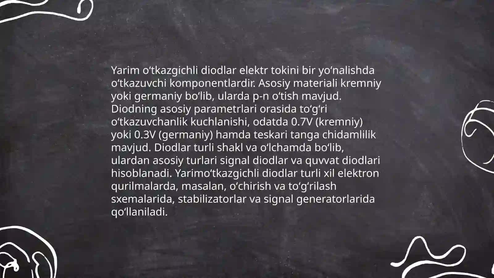 Yarim oʻtkazgichli diodni volt Amper xarakteristikasi mi olish 3