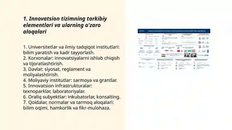 Innovatsion tizim va davlatning innovatsion siyosati 3