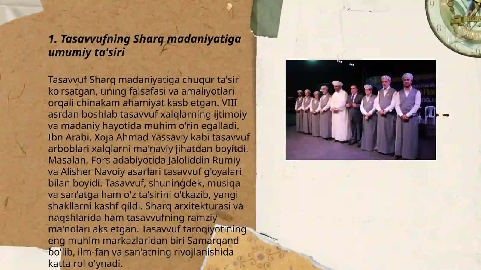 Tasavvuf talimotining sharq madaniyatiga tasiri 3