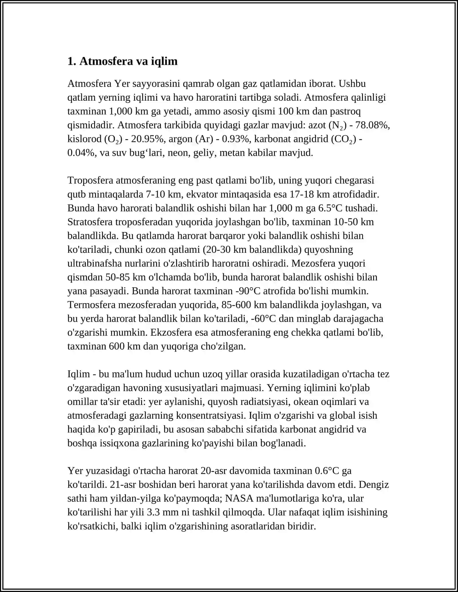 AXOLI GEOGRAFYASIGA TASIR QILUVCHI TABIIY GEOGRAFIK OMILLAR 3