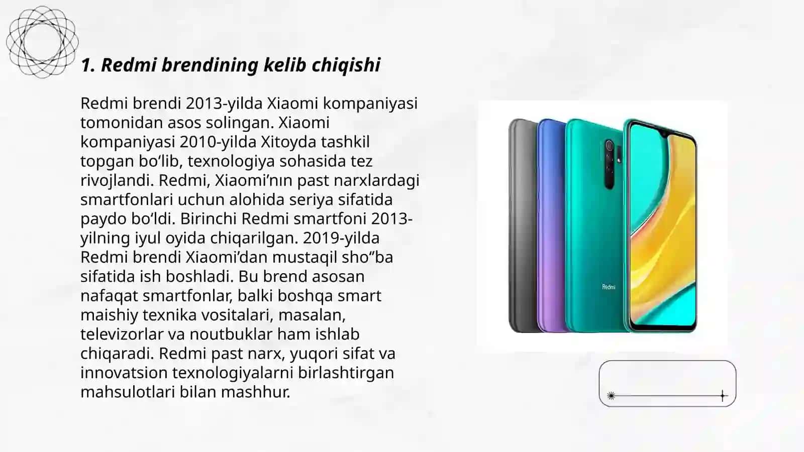 Redmi brendining kelib chiqish tarixi va hozirgi kundagi oʻrni 3