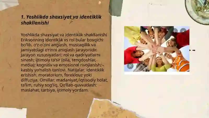 Yoshlik yetuklik va qarilik davri psixologiyasi 3