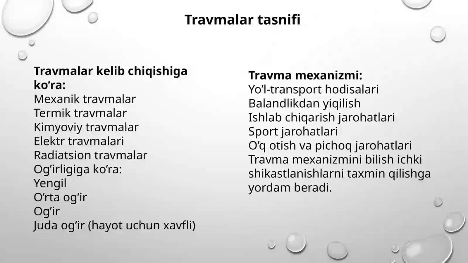 Travmalar va Suyak Sinishlarida ATLS Bo‘yicha Yondashuv | PPT Taqdimot | Shoshilinch Tibbiy Yordam S 3