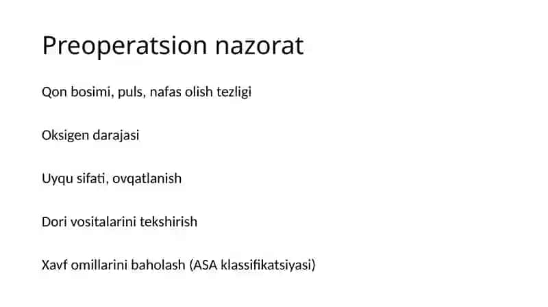 Jarrohlik bemorlarinin azorat qilish 3