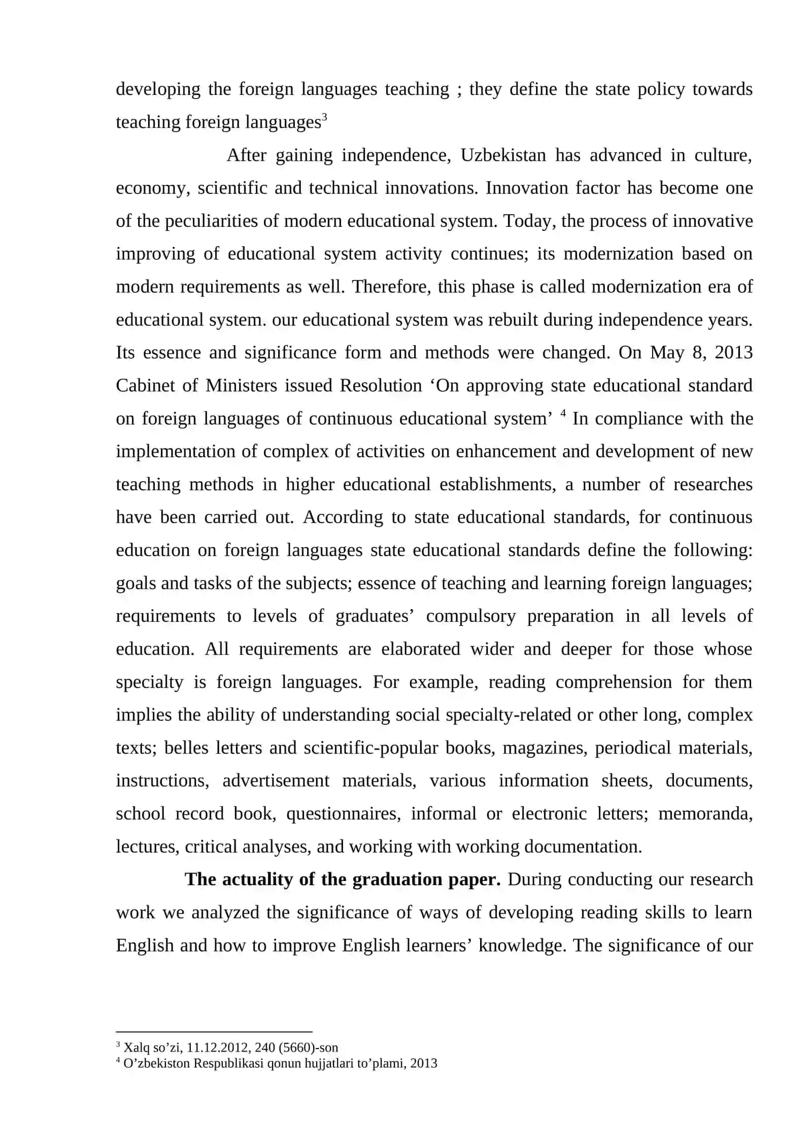 USE OF CONTEXT APPROACH IN DEVELOPING READING SKILLS ON THE MATERIAL OF SCALE UP 3 3