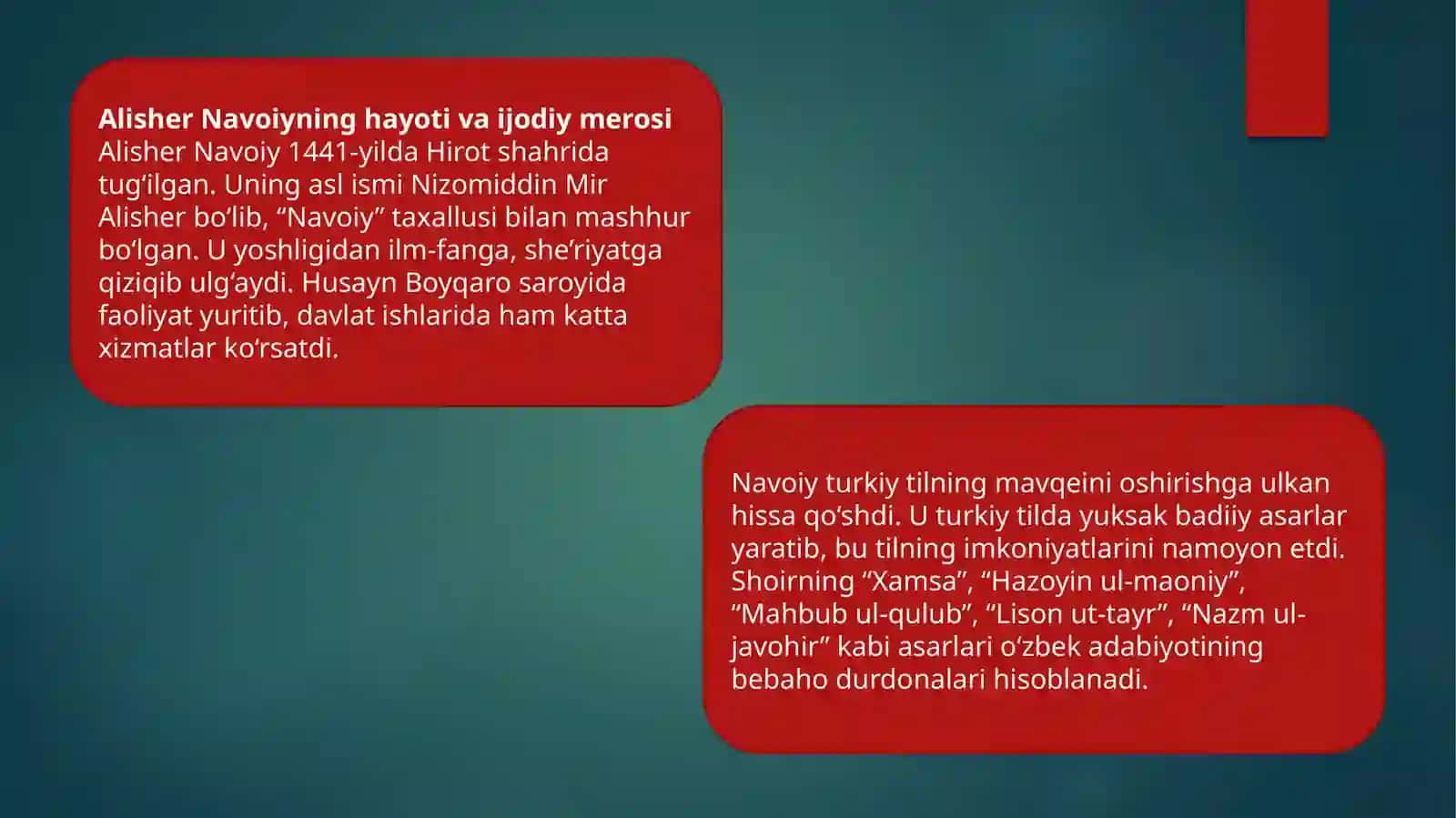 Alisher Navoiyning pand-nasihat mazmunidagi asarlarida ifodalangan ijtimoiy-siyosiy, axloqiy-ta’limiy qarashlar 3