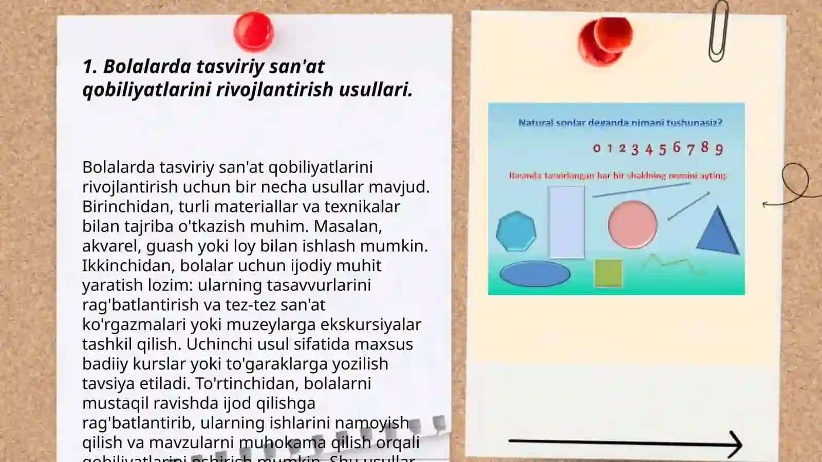 Bolalarni rasm chizishga oʻrgatish metodlari 3