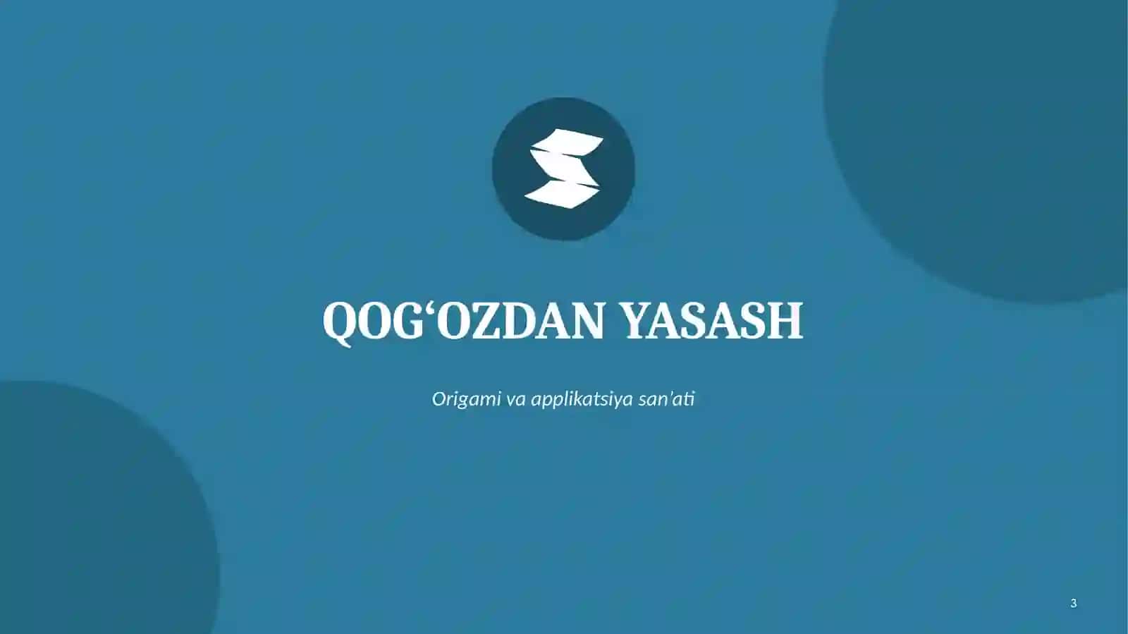 Qo`l Mehnati 3