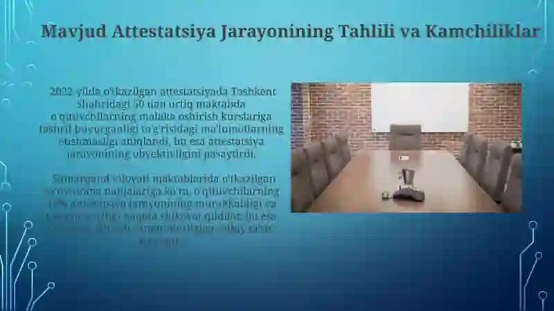 Mavjud Attestatsiya Jarayonining Tahlili va Kamchiliklar 3
