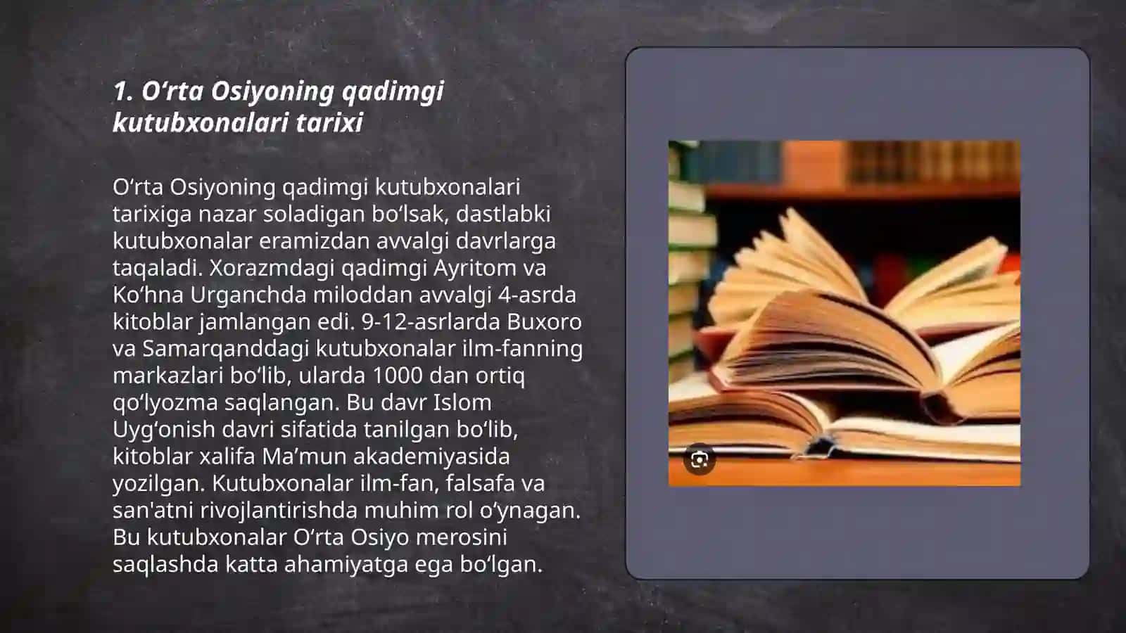 Oʻrta Osiyoning qadimgi kutubxonasi 3