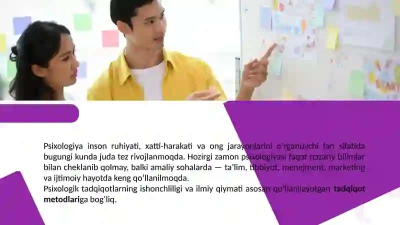 Hozirgi zamon psixologiyasining tadqiqot metodlari 3