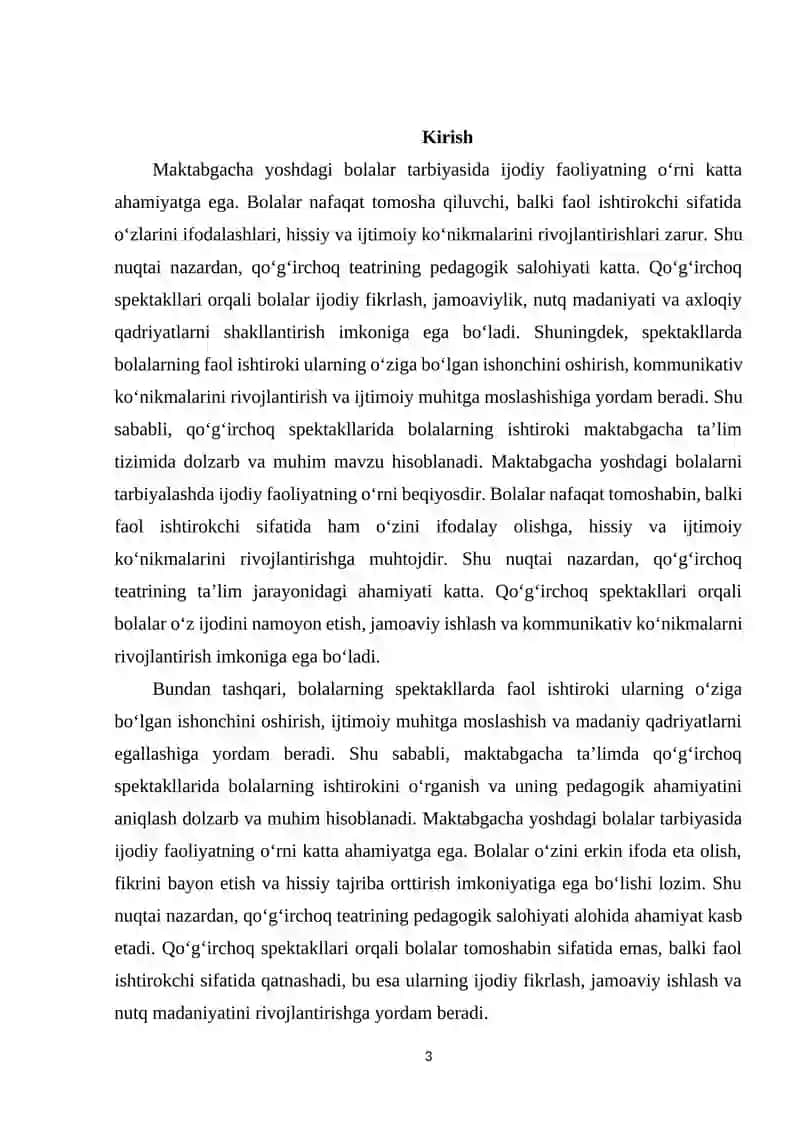 Qoʻgʻirchoq spektakllarida bolalarning ishtiroki 3