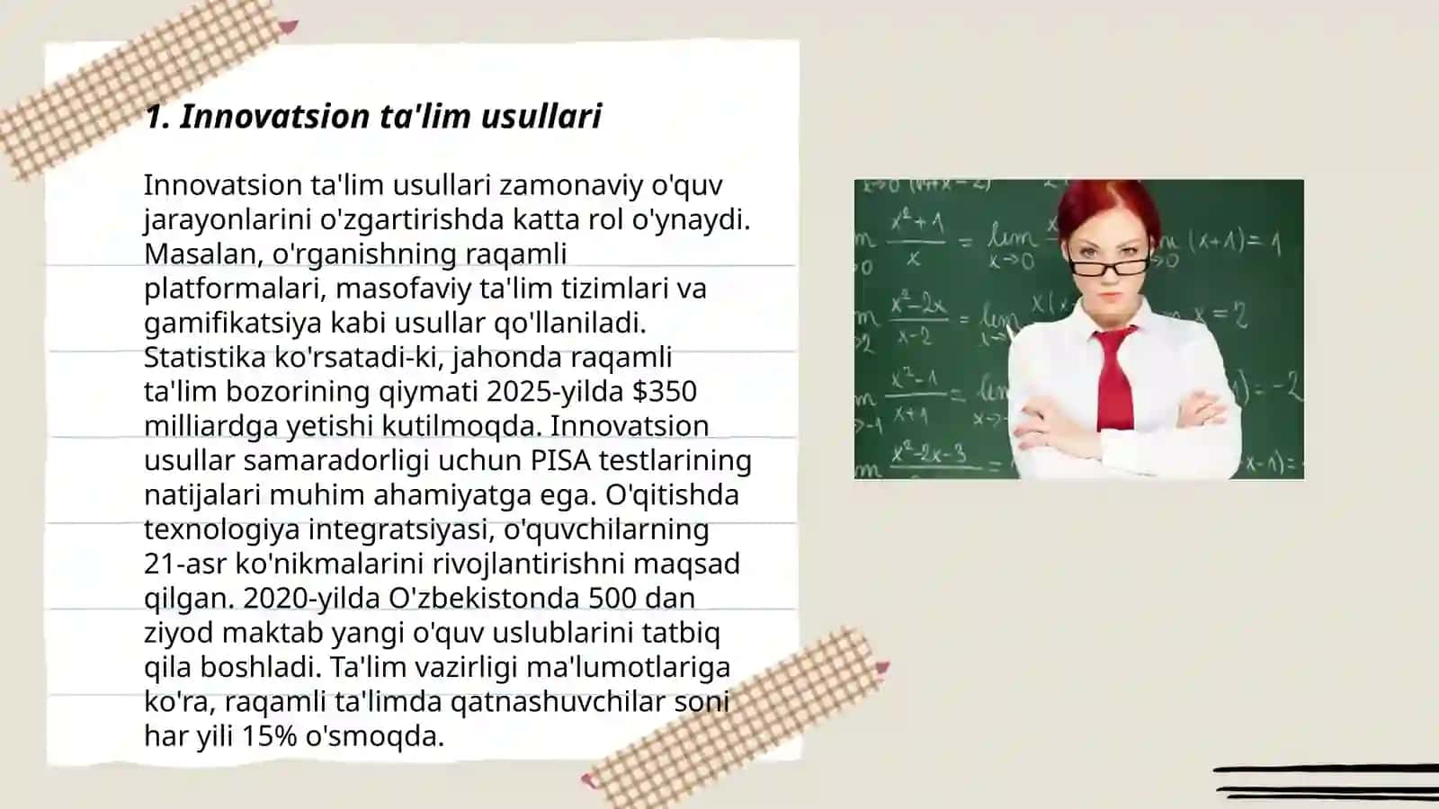 Pedagogning inovatsion faoliyati 3