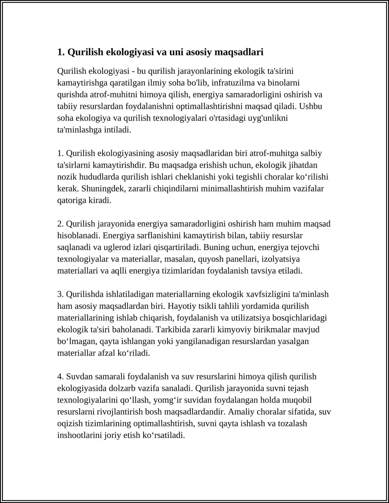 QURILISH EKOLOGIYASINI NAZARIY ASOSLARI 3
