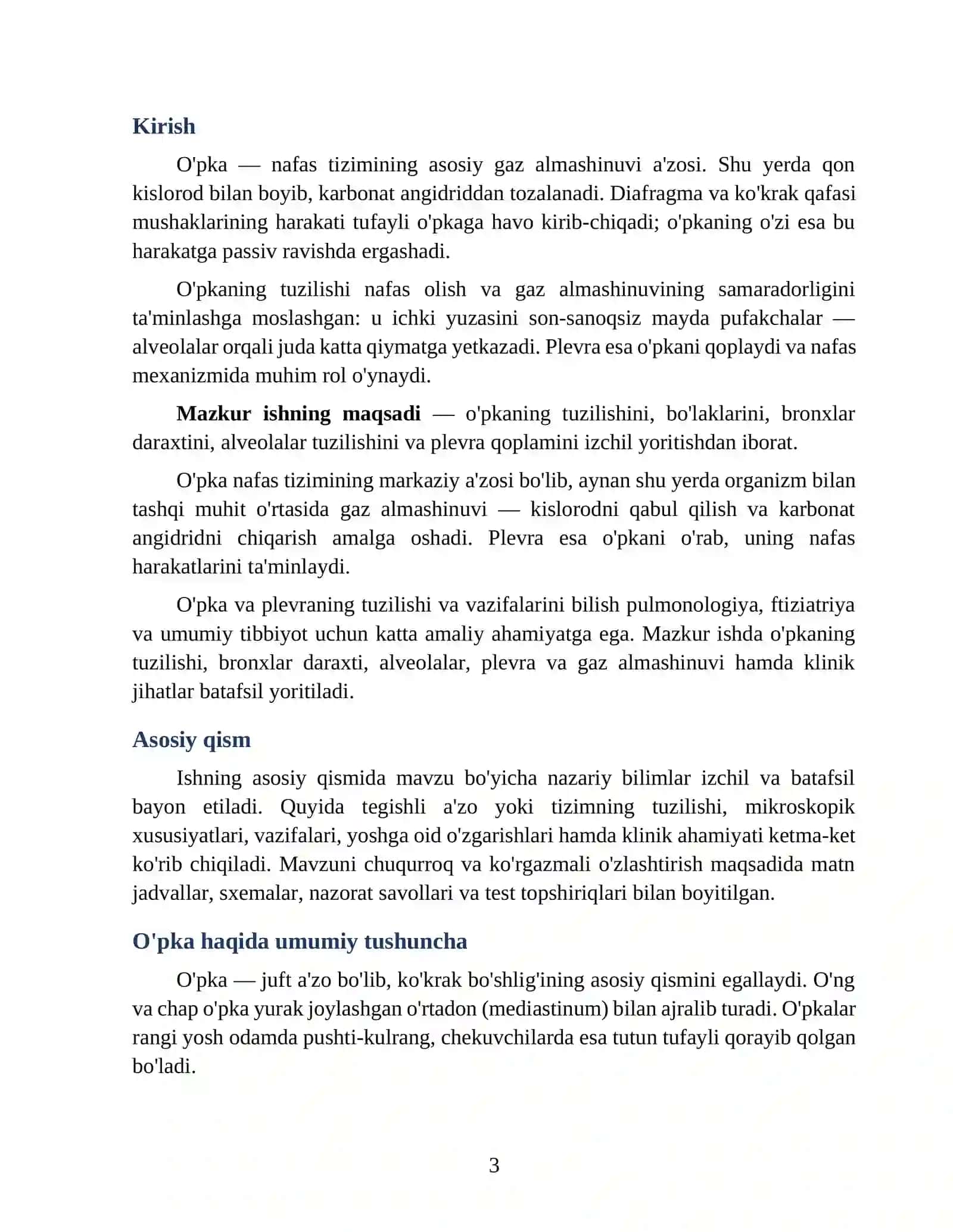 O'pka va plevraning tuzilishi 3
