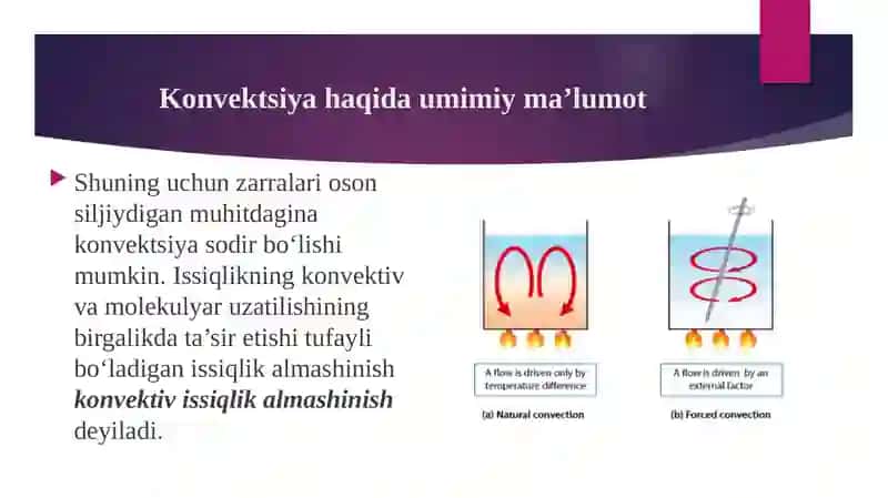 Suyuqlikning tabiiy va majburiy oqimida konvektiv issiqlik almshinuvi 3