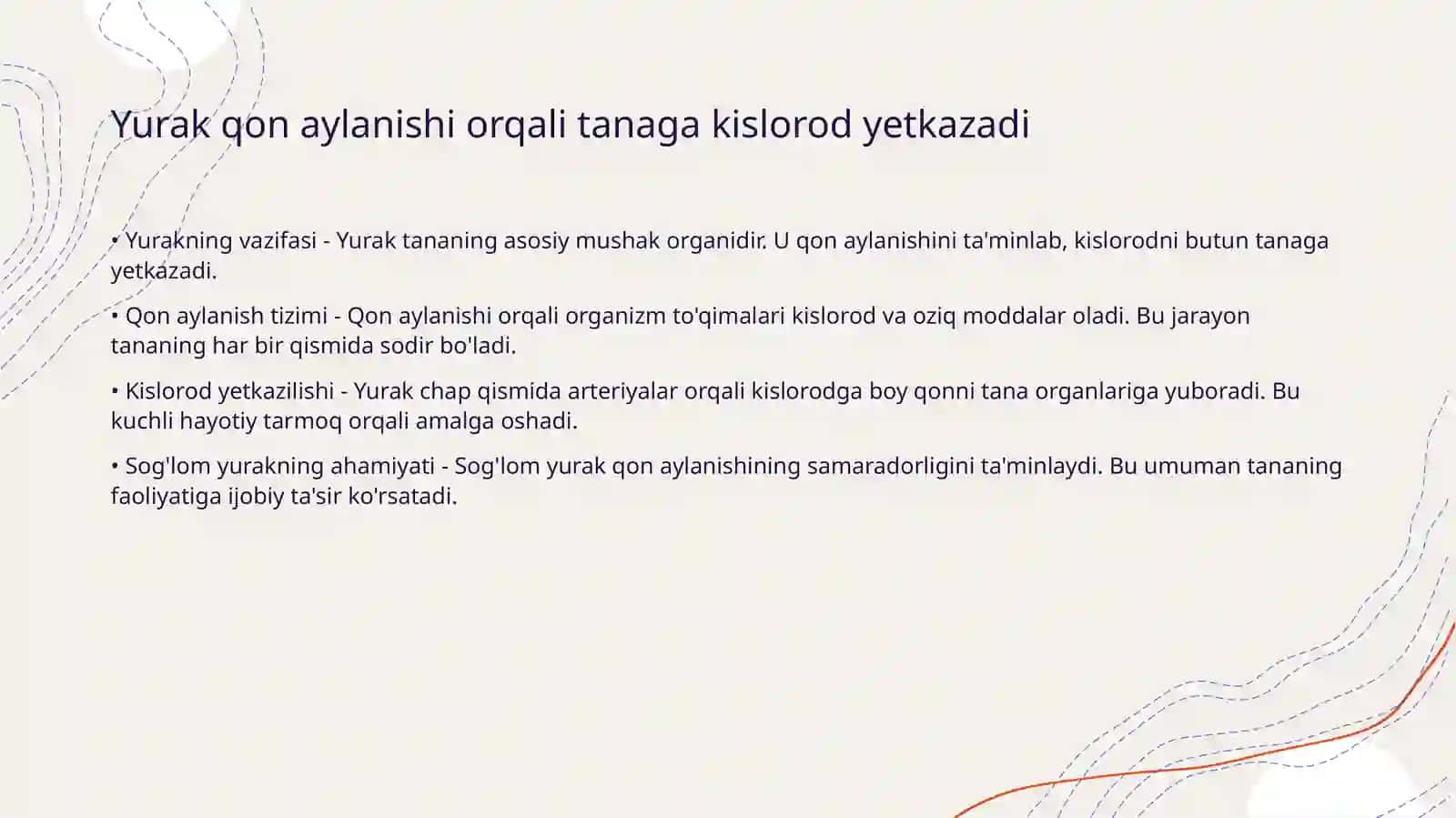 Yurakning gemodinamik vazifasi. Yurak mushaklarini fiziologik xossalari 3