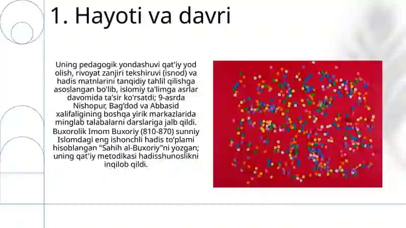 Imom al Buxoriyning pedagogik gʻoyalari 3