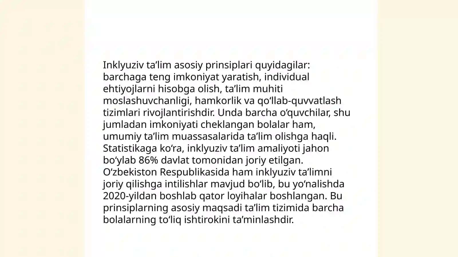 Inklyuziv ta’lim mazmun mohiyati 3